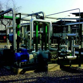 Packaged pumping system oil gas industry